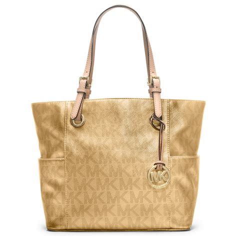 michael kors gold handbags uk|Michael Kors gold tote bag.